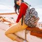 Preview: Eastpak Padded Pak'R Leather Floral Rucksack